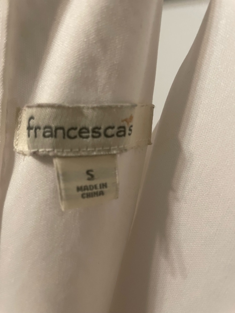 Francesca's Collections White Crochet Halter Mini Dress - Picture 2 of 10